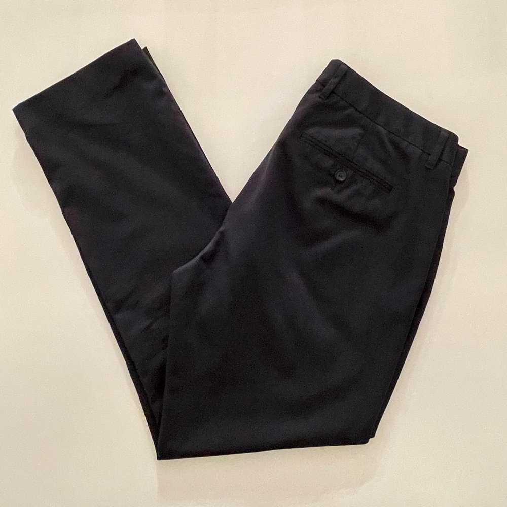Bonobos Monday Slim Fit Flat Front Mens Size 33x32 Chino Pants Blue